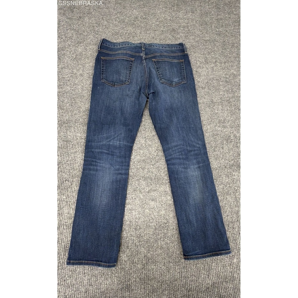 Cremieux Men's Premium Denim Slim Fit Dark Wash Blue Jeans Sz 34x30 - Picture 8 of 8